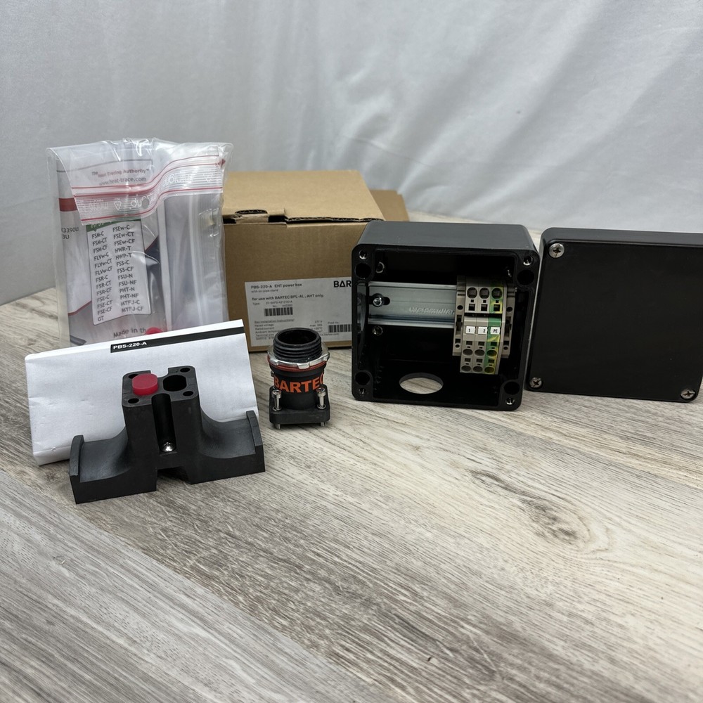 Bartec Junction Power Box PBS-220-A10 Electric Trace Heating System Brand New