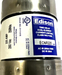 Edison Fuse ECNR225 225 Amp 250 vdc/vac