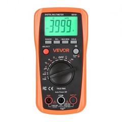 Digital Multimeter, 4000-Count TRMS DC/AC Voltmeter Current Tester, Auto-Rangin