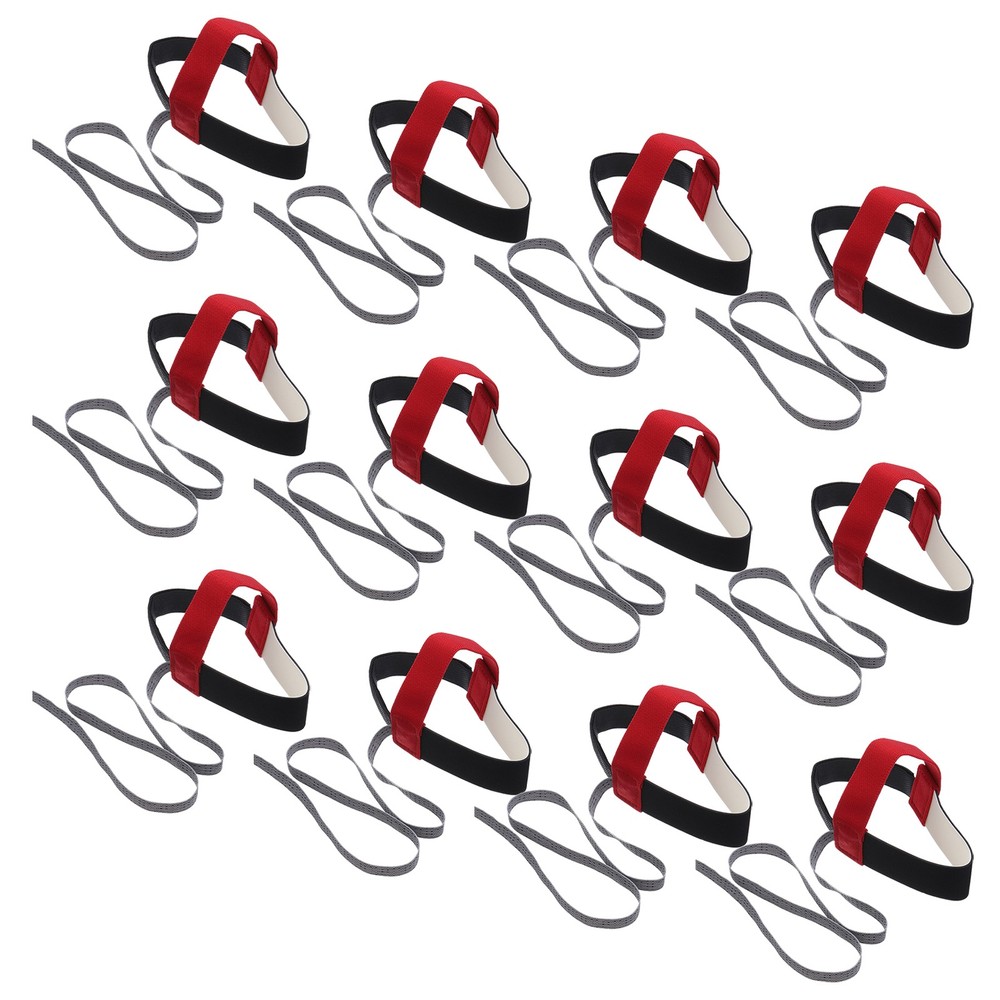 12pcs ESD Anti Static Foot Heel Straps Adjustable Black Red