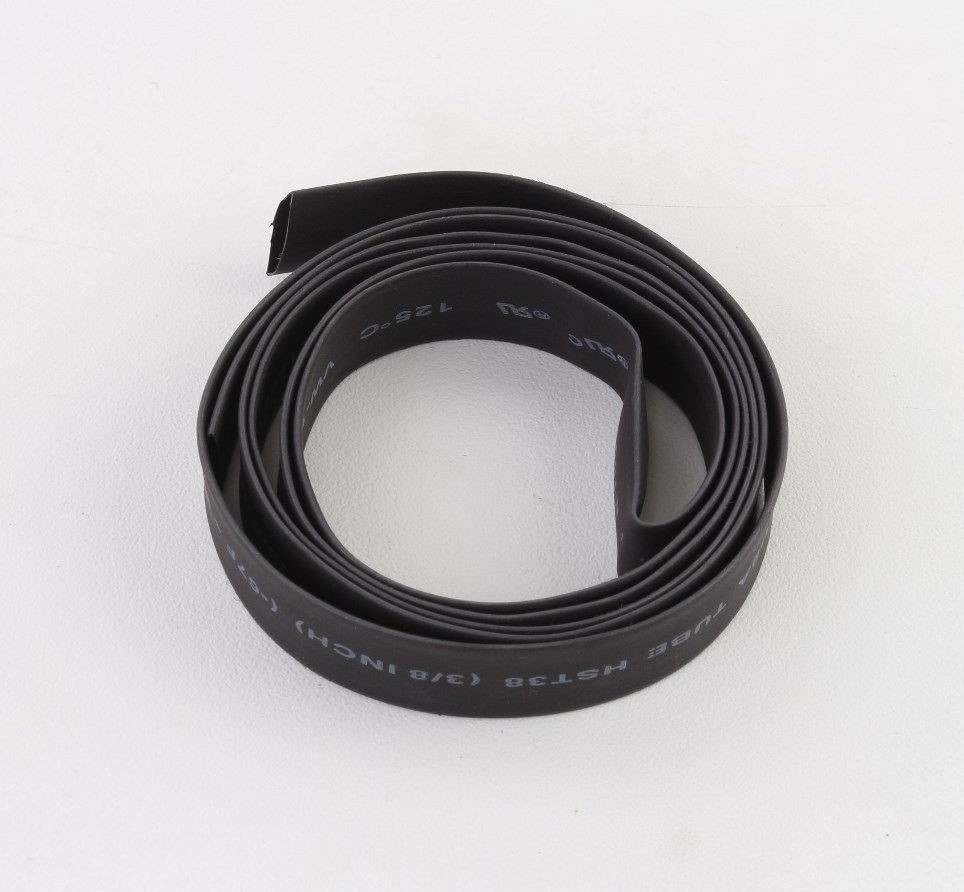 4 FT. 4′ Feet BLACK 3/8″ 9mm Polyolefin 2:1 Heat Shrink Tubing Tube Cable US UL