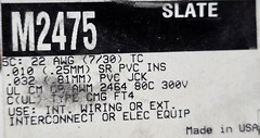 Alpha Wire M2475 22/5C Multi-Shielded Communication/Control/Computer Cable /25ft