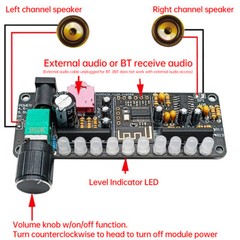 DIY Bluetooth Speaker Kit Dual Channel PAM8406 Power Amplifier Soldering Kit