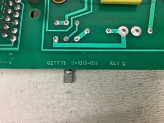 Gettys 11-1015-00 Rev. A Spindle Drive Controller Rev. D 11-1015-105 4094CV