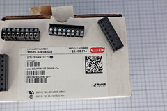 *Lot of 10* WECO 950-FL-DS/08-003 Terminal Block 8 Poles