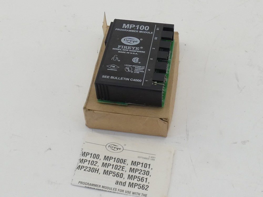 *Parts Only* Fireye MP100 Programmer Module Relight Operations