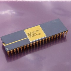 Z-CIO SGS Z80 Z8036D1 Gold Vintage Collectible 40 Pin IC