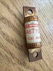 Mersen A6T100 A6T-100 A6T-100A A6T 100 100Amp 100A Fuse