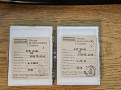 51X Fairchild FU6E7710393 Mil-Spec Ceramic DIP ICs Gold Leads 1969 Semiconductor