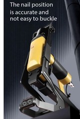 Pneumatic Palm Pad Gun, Pneumatic C-Clip Gun, Palm Pad Gun, Pad Stapler