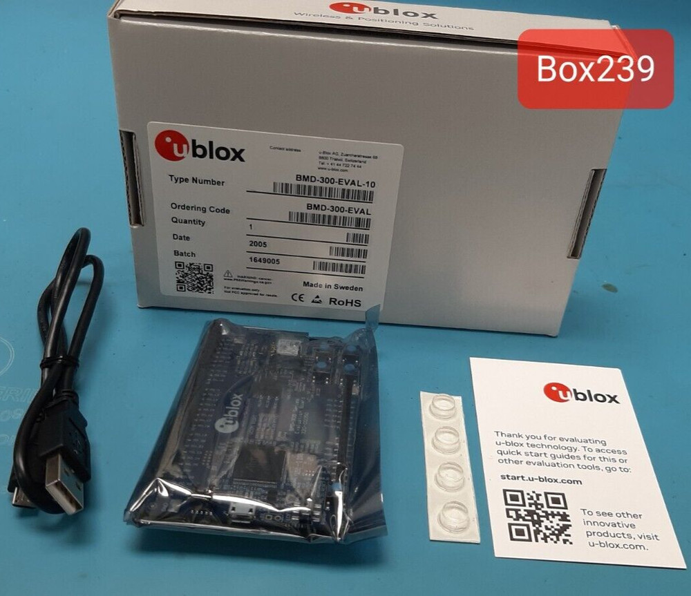 NEW (1 PC) BMD-300-EVAL U-BLOX – UBLOX BMD-300-EVAL-10