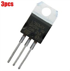 3Pcs L7806 L7806CV Reg Ldo 6V 1.5A TO220 mx