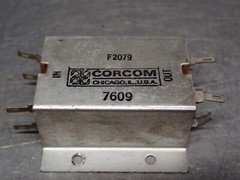 Corcom F2079 Filters New Old Stock (Lot of 4) See All Pictures