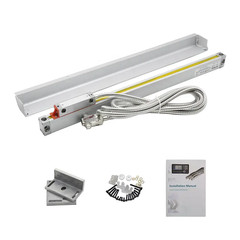 3 Axis LCD DRO Multi-function Digital Readout Display 2pcs of Linear Scale