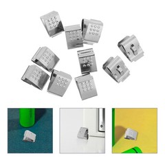 10 Pcs Battery Contact Plate Spring for Batteries Compartment Springs