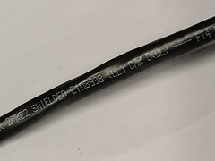 Belden 1814R 22/2P Individual Shield Twist Pair Audio Snake Cable CMR Black/25ft