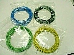 NEW LOT OF 4 100’FT 12AWG THHN/THWN STARNDED MACHINE WIRE 25’FT EACH COLOR