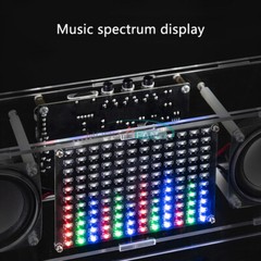 Electronic Soldering Audio Spectrum Bluetooth Speaker Kit LED Music Spectrum DIY