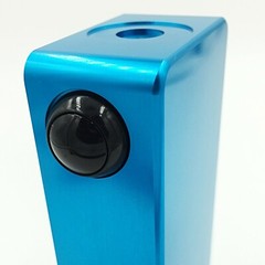 CNC Anodized Aluminum Box Enclosures 100x50x31-mm w/ Otto P9 Snap-In Switch Mod