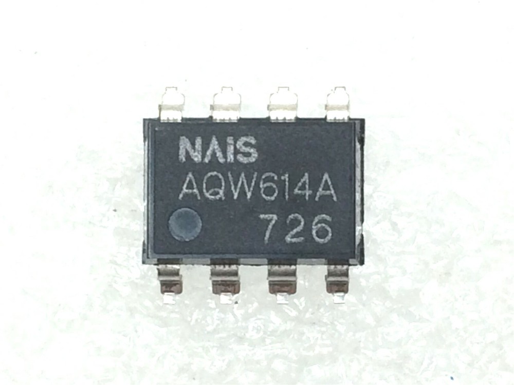 AQW614A NAIS Relay SSR 50mA 1.5V 400V AC/DC-OUT 8-Pin PDIP 4 PIECES