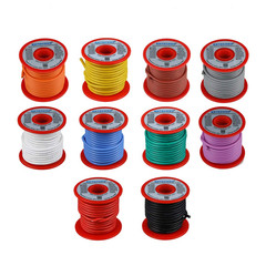 BNTECHGO 14 AWG Silicone Wire Kit, 10 Colors x 25ft Flexible Stranded Copper