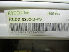 20 Kycon 2.5MM PCB Power Inlet Receptacles, Connectors KLDX-0202-B-PS 3.5A 24V