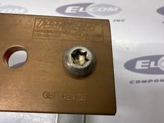 Harger GBI14212E 1/4″x2″x12″ Copper Ground Bar
