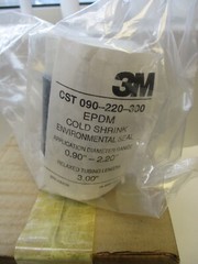 3M COLD SHRINK INSULATION SLEEVE CST090-220-300 0.90″-2.20″ DIA RANGE, 3″ LONG