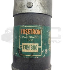 LOT OF 2 BUSSMANN FRN300 FUSETRON TIME DELAY FUSE 250V 300A