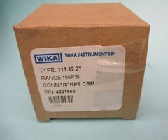 New Lot of 5 Pieces Wika 111.12 2″ 100 PSI 1/8″ NPT CBM A4029IPL