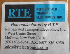 Carrier #12-00282-03 MICRO PROCESSOR BOARD Newly Remanufactured R.T.E.