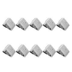 10 Pcs Battery Contact Plate Spring for Batteries Compartment Springs