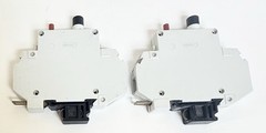 Weidmuller Circuit Breakers 910170, 3A, AC250V, DC65V – LOT OF TWO