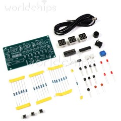 6-bit LED Digital Electronic Clock Kit 51 Microcontroller DIY Soldering Practice