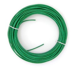 Green THHN Wire – 12 AWG – 25 Feet – Solid Copper Grounding Wire, Proudly Made