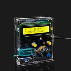 LCD Digital Screen Capacitance Inductance Frequency Measurement Tester DIY Kit