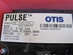 Otis Pulse Elivator Detection Devise / Monitoring System Model No. ABE21700AG110