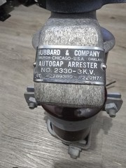GE Chocolate Box Fused Cutout and Hubbard Autogap Arrester