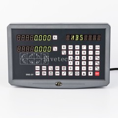 complete set milling/lathe/drill machine dro digital readout+2pcs linear scales