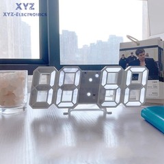 USB Fashion LED Digital Clock Multifunction Electronic Clock Home Decoration