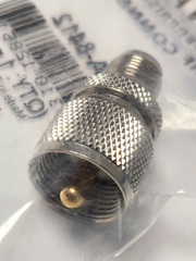 Pan Pacific RFA-8412 RF Coaxial Adapter UHF Male PL-259 to TNC Female 50 Ohm NEW
