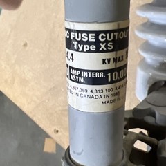 S&C 89021R9-CD Outdoor Distribution Fuse Cut-Out Type XS Insulator 100A 14.4kV