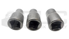 LOT OF 3 CRAFTSMAN 47500 1/2” SOCKETS 3/8”/ 475001 7/16”/ 47503 9/16”
