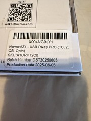 DIUSTOU URP-T2B0 USB Relay PRO- Industrial USB Controlled Relay Module