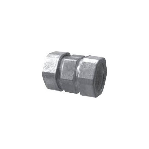 Halex 02207B, 3/4″, Die-Cast Zinc, Compression, EMT Conduit Coupling, 1 pc