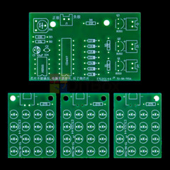 DIY CD4017+NE555 Water Flow Light LED Electronic Kit Soldering Learning Project
