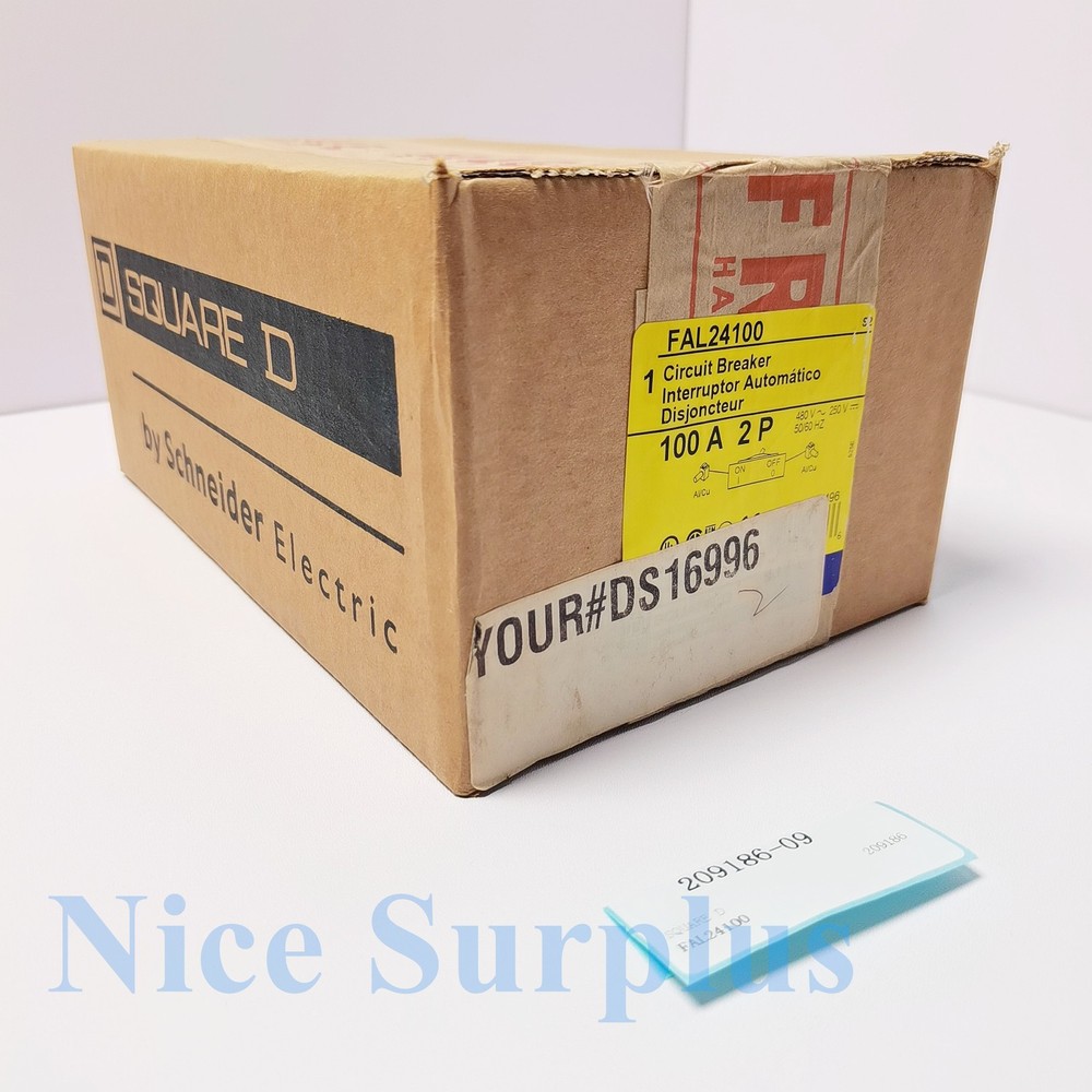 Square D Circuit Breaker FAL24100