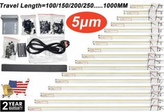 Precision 5μm Linear Scale DRO 2/3 Axis Digital Readout Glass Encoder Lathe Mill