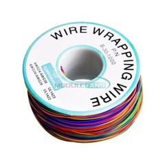 30AWG Test Wrapping Cable Wire 280M B-30-1000 8-Wire Colored Insulation