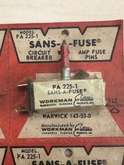 Sans-A-Fuse FA 225-1 Circuit Breakers 6x NOS – Replaces RCA 945-392-5 & Warwick